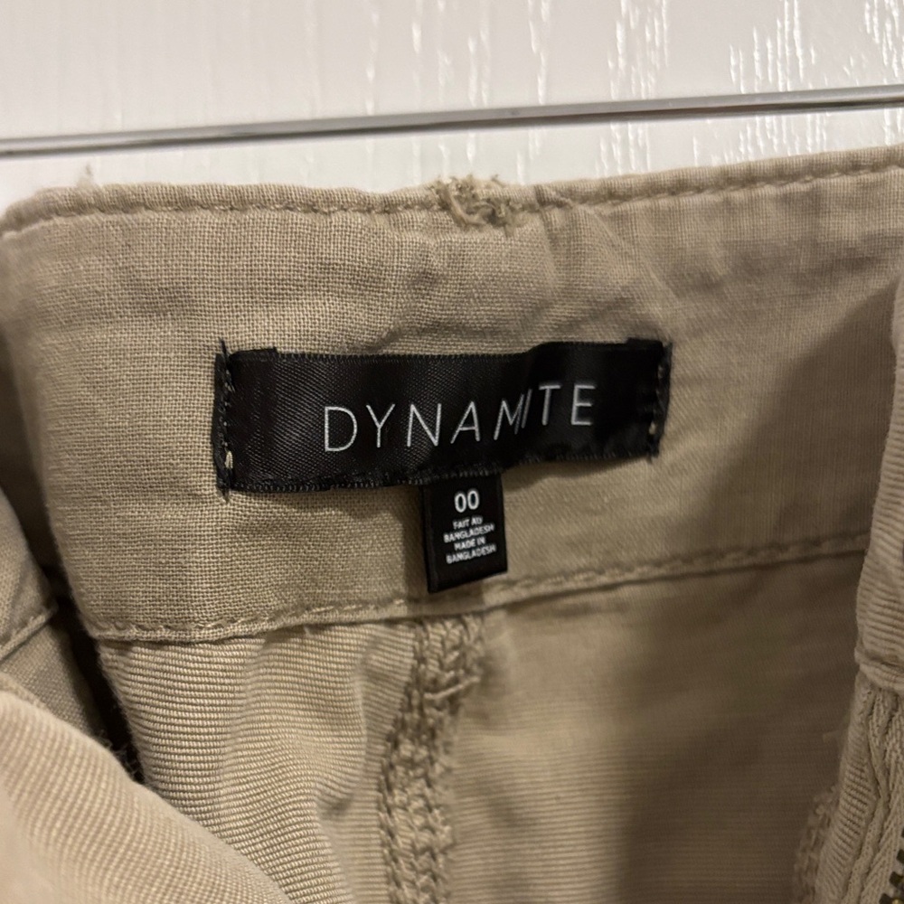 Dynamite Tan Cargo Pants - Picture 2 of 3